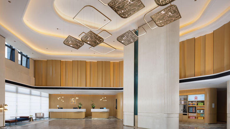 <b>Hilton Garden Inn Huaian Huaiyin Lobby</b>. Images powered by <a href="https://www.leonardoworldwide.com/" title="Leonardo Worldwide" target="_blank">Leonardo</a>.