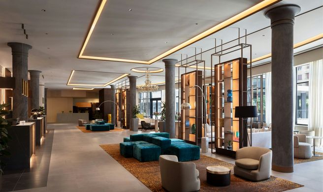Marriott Hotel Milan Lobby