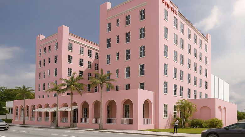 Gulfstream Hotel Lake Worth Beach Exterior. Images powered by <a href="https://www.leonardoworldwide.com" target="_blank" rel="noopener">Leonardo</a>.