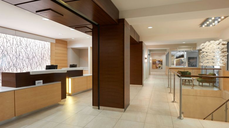 <b>Fairfield Inn & Suites Calgary Downtown Lobby</b>. Images powered by <a href="https://www.leonardoworldwide.com/" title="Leonardo Worldwide" target="_blank">Leonardo</a>.