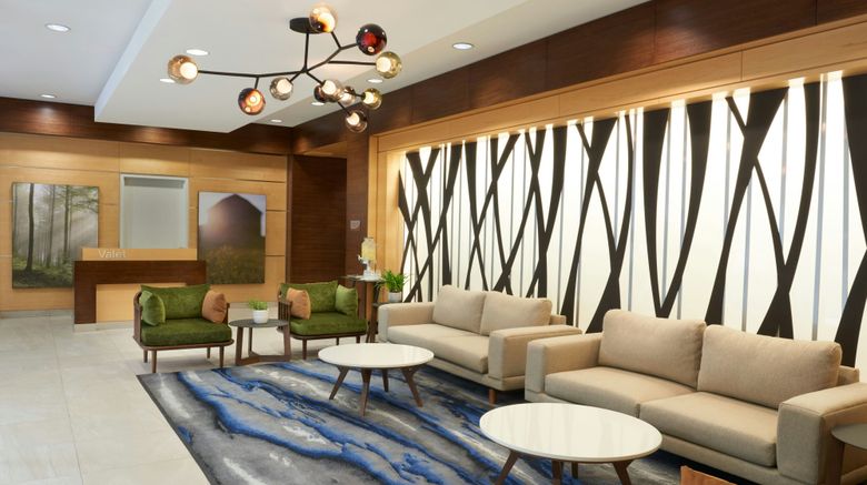 <b>Fairfield Inn & Suites Calgary Downtown Lobby</b>. Images powered by <a href="https://www.leonardoworldwide.com/" title="Leonardo Worldwide" target="_blank">Leonardo</a>.