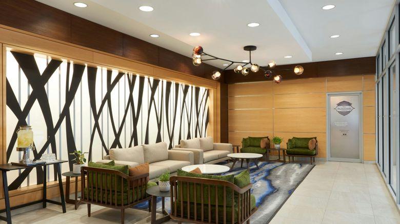 <b>Fairfield Inn & Suites Calgary Downtown Lobby</b>. Images powered by <a href="https://www.leonardoworldwide.com/" title="Leonardo Worldwide" target="_blank">Leonardo</a>.