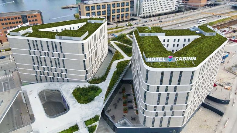 Cabinn Copenhagen Exterior. Images powered by <a href="https://www.leonardoworldwide.com" target="_blank" rel="noopener">Leonardo</a>.
