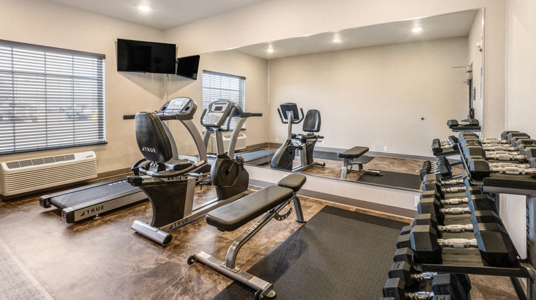 <b>Cobblestone Hotel & Suites Health Club</b>. Images powered by <a href="https://www.leonardoworldwide.com/" title="Leonardo Worldwide" target="_blank">Leonardo</a>.