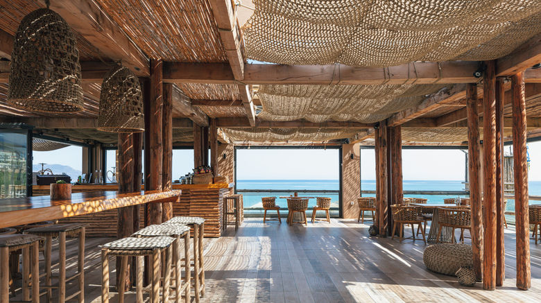 <b>La Mer Resort Spa Crete Restaurant</b>. Images powered by <a href="https://www.leonardoworldwide.com/" title="Leonardo Worldwide" target="_blank">Leonardo</a>.