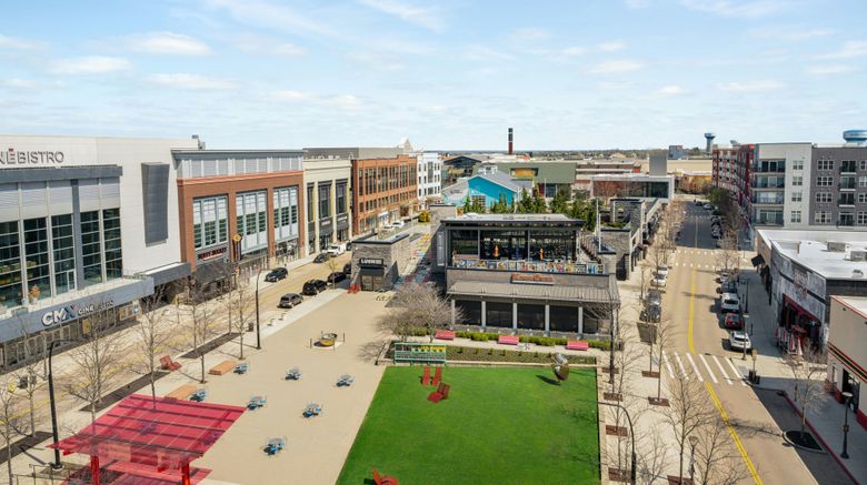 <b>AC Hotel Cincinnati at Liberty Center Exterior</b>. Images powered by <a href="https://www.leonardoworldwide.com/" title="Leonardo Worldwide" target="_blank">Leonardo</a>.