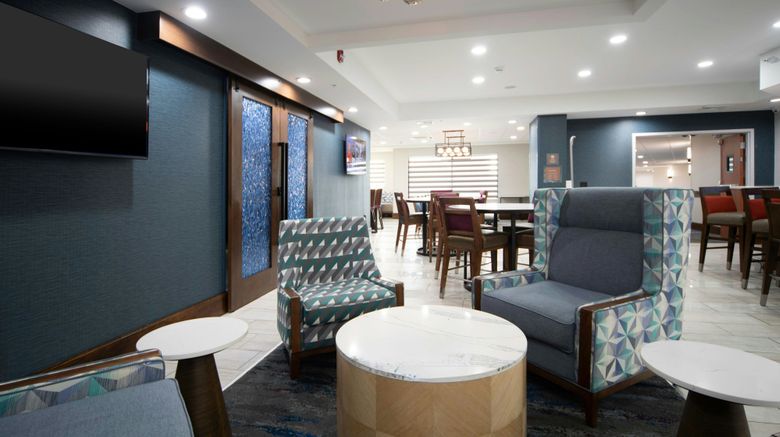 <b>Four Points by Sheraton - Fayetteville Lobby</b>. Images powered by <a href="https://www.leonardoworldwide.com/" title="Leonardo Worldwide" target="_blank">Leonardo</a>.