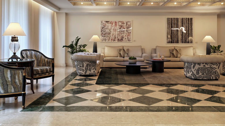 <b>Electra Palace Hotel Athens Lobby</b>. Images powered by <a href="https://www.leonardoworldwide.com/" title="Leonardo Worldwide" target="_blank">Leonardo</a>.