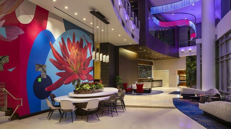 Residence Inn Los Angeles Downtown Lobby