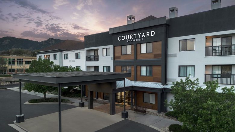 <b>Courtyard Colorado Springs South Exterior</b>. Images powered by <a href="https://www.leonardoworldwide.com/" title="Leonardo Worldwide" target="_blank">Leonardo</a>.