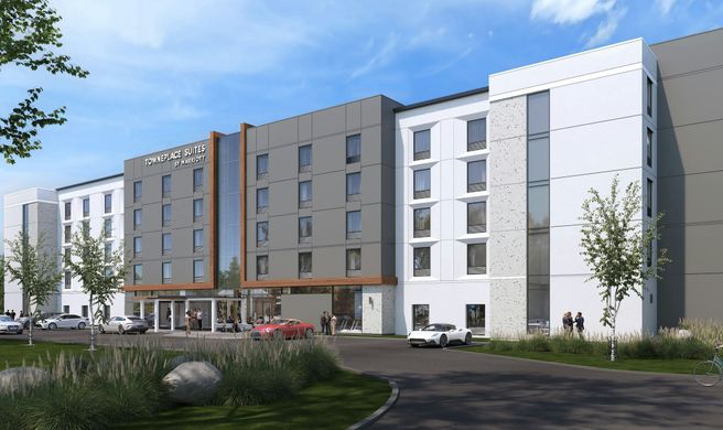 TownePlace Suites Tecumseh Windsor Exterior