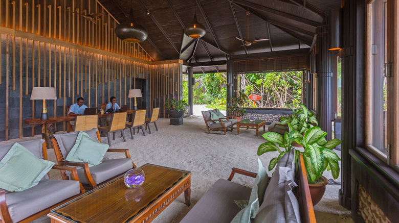 <b>Komandoo Maldive Island Resort Lobby</b>. Images powered by <a href="https://www.leonardoworldwide.com/" title="Leonardo Worldwide" target="_blank">Leonardo</a>.