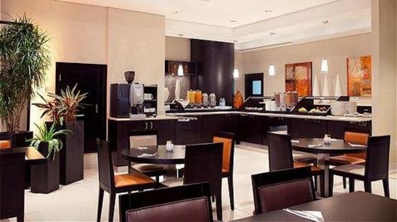 <b>Holiday Inn Express Dubai, Safa Park Restaurant</b>. Images powered by <a href="https://www.leonardoworldwide.com/" title="Leonardo Worldwide" target="_blank">Leonardo</a>.