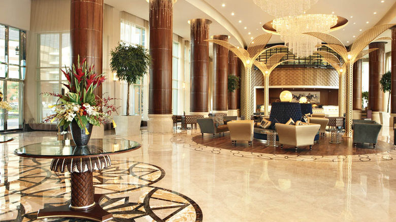 <b>Khalidiya Palace Rayhaan by Rotana Lobby</b>. Images powered by <a href="https://www.leonardoworldwide.com/" title="Leonardo Worldwide" target="_blank">Leonardo</a>.