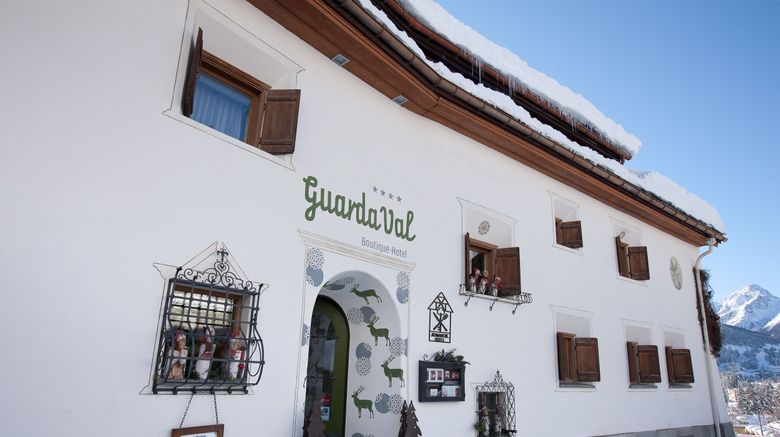 <b>Romantik Boutique-Hotel Guardaval Exterior</b>. Images powered by <a href="https://www.leonardoworldwide.com/" title="Leonardo Worldwide" target="_blank">Leonardo</a>.