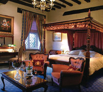 Albright Hussey Hotel Room