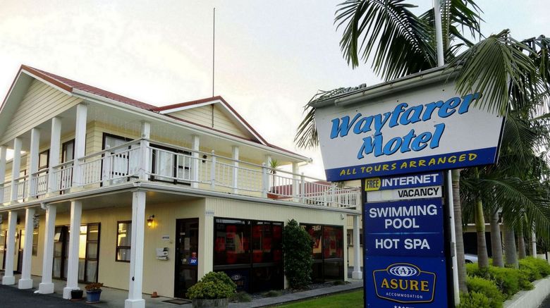 <b>Wayfarer Motel Exterior</b>. Images powered by <a href="https://www.leonardoworldwide.com/" title="Leonardo Worldwide" target="_blank">Leonardo</a>.
