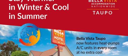 Bella Vista Motel Taupo Exterior