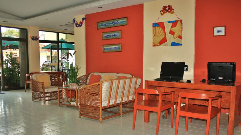 <b>Hotel Plaza Cozumel Lobby</b>. Images powered by <a href="https://www.leonardoworldwide.com/" title="Leonardo Worldwide" target="_blank">Leonardo</a>.