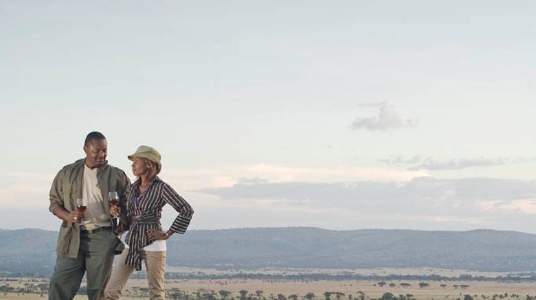 <b>andBeyond Grumeti Serengeti River Lodge Exterior</b>. Images powered by <a href="https://www.leonardoworldwide.com/" title="Leonardo Worldwide" target="_blank">Leonardo</a>.