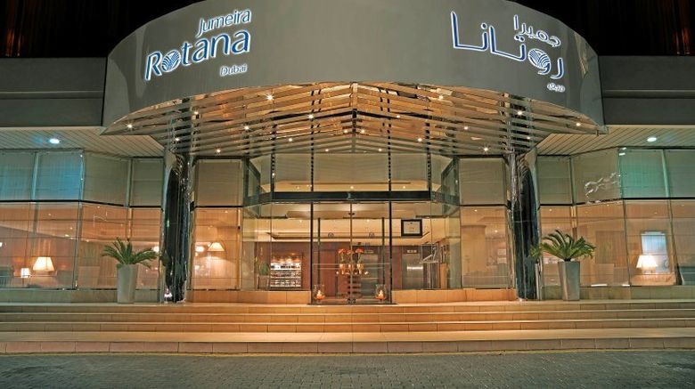 <b>Jumeira Rotana Exterior</b>. Images powered by <a href="https://www.leonardoworldwide.com/" title="Leonardo Worldwide" target="_blank">Leonardo</a>.