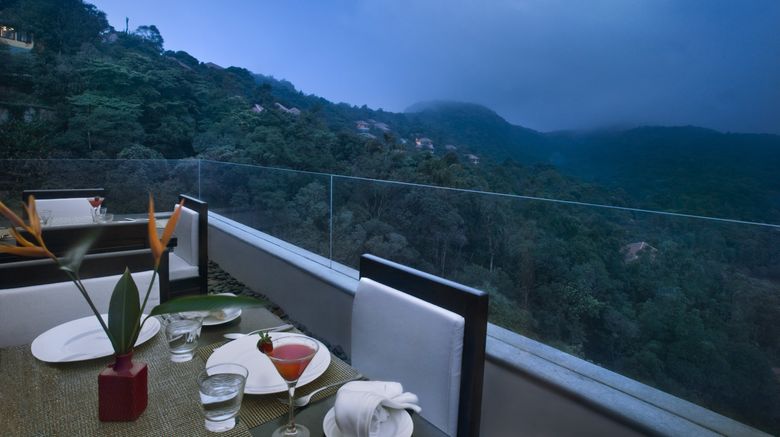 <b>Taj Madikeri Resort & Spa, Coorg Restaurant</b>. Images powered by <a href="https://www.leonardoworldwide.com/" title="Leonardo Worldwide" target="_blank">Leonardo</a>.