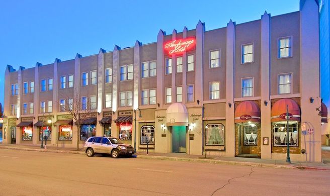 Historic Anchorage Hotel Exterior