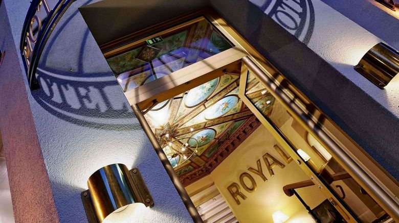 Royal Hotel Exterior. Images powered by <a href="https://www.leonardoworldwide.com" target="_blank" rel="noopener">Leonardo</a>.