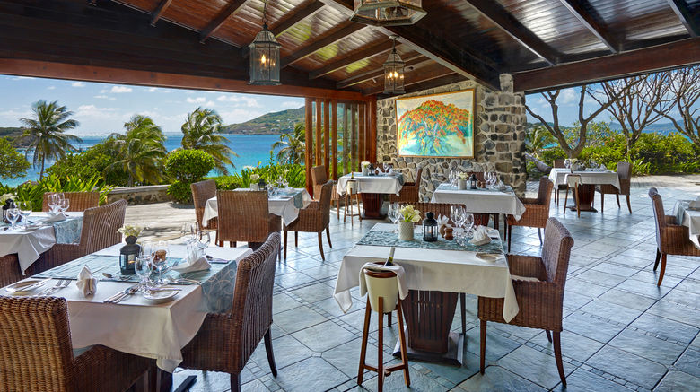 <b>Petit St Vincent Resort Restaurant</b>. Images powered by <a href="https://www.leonardoworldwide.com/" title="Leonardo Worldwide" target="_blank">Leonardo</a>.