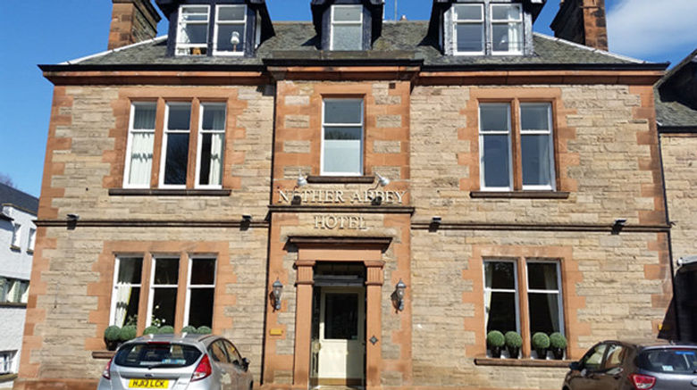 Nether Abbey Hotel Exterior. Images powered by <a href="https://www.leonardoworldwide.com" target="_blank" rel="noopener">Leonardo</a>.