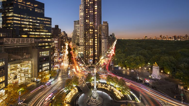 <b>Trump International Hotel/Tower New York Exterior</b>. Images powered by <a href="https://www.leonardoworldwide.com/" title="Leonardo Worldwide" target="_blank">Leonardo</a>.