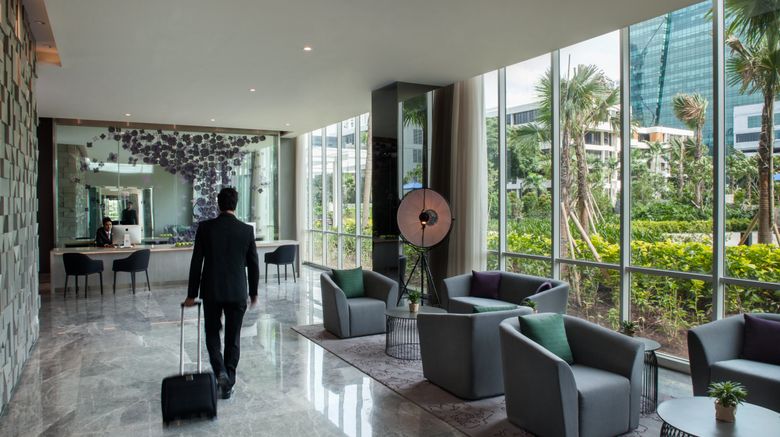 <b>Fraser Place Setiabudi Jakarta Lobby</b>. Images powered by <a href="https://www.leonardoworldwide.com/" title="Leonardo Worldwide" target="_blank">Leonardo</a>.