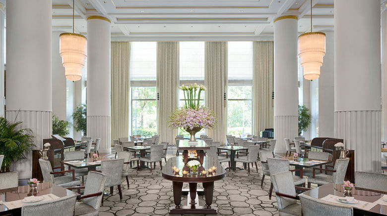 <b>The Peninsula Shanghai Lobby</b>. Images powered by <a href=https://www.travelagewest.com/Hotels/Shanghai/