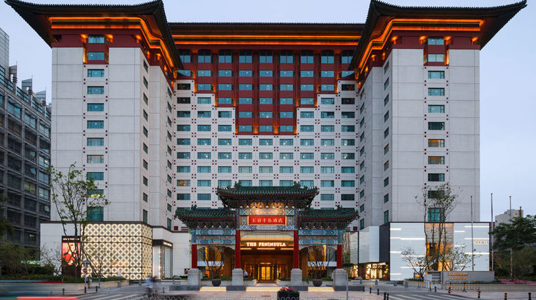 The Peninsula Beijing Exterior. Images powered by <a href="https://www.leonardoworldwide.com" target="_blank" rel="noopener">Leonardo</a>.