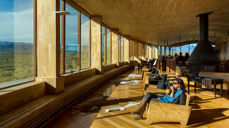 Tierra Patagonia Hotel & Spa Lobby