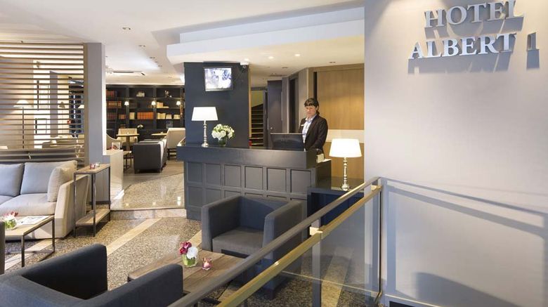 <b>Hotel Albert 1er Lobby</b>. Images powered by <a href="https://www.leonardoworldwide.com/" title="Leonardo Worldwide" target="_blank">Leonardo</a>.