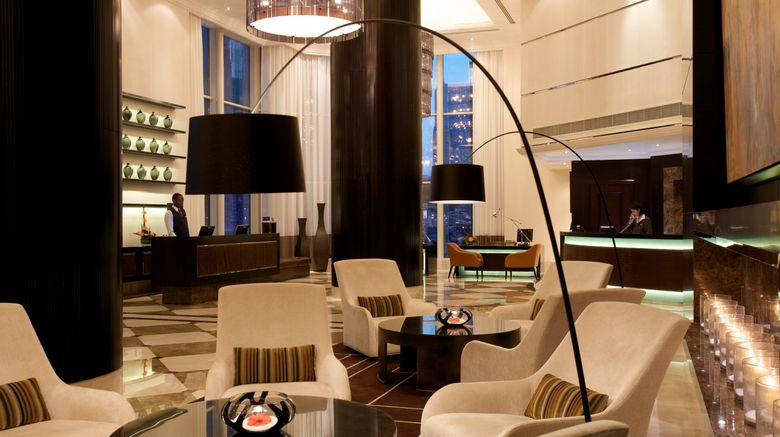 <b>Towers Rotana Lobby</b>. Images powered by <a href="https://www.leonardoworldwide.com/" title="Leonardo Worldwide" target="_blank">Leonardo</a>.