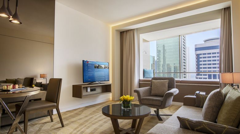 <b>Towers Rotana Lobby</b>. Images powered by <a href="https://www.leonardoworldwide.com/" title="Leonardo Worldwide" target="_blank">Leonardo</a>.