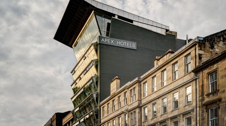 Apex City of Glasgow Hotel Exterior. Images powered by <a href="https://www.leonardoworldwide.com" target="_blank" rel="noopener">Leonardo</a>.