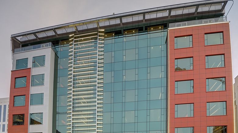 <b>Al Khoory Atrium Hotel Exterior</b>. Images powered by <a href="https://www.leonardoworldwide.com/" title="Leonardo Worldwide" target="_blank">Leonardo</a>.