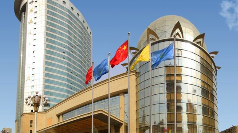 Guangcheng Hotel Exterior. Images powered by <a href="https://www.leonardoworldwide.com" target="_blank" rel="noopener">Leonardo</a>.