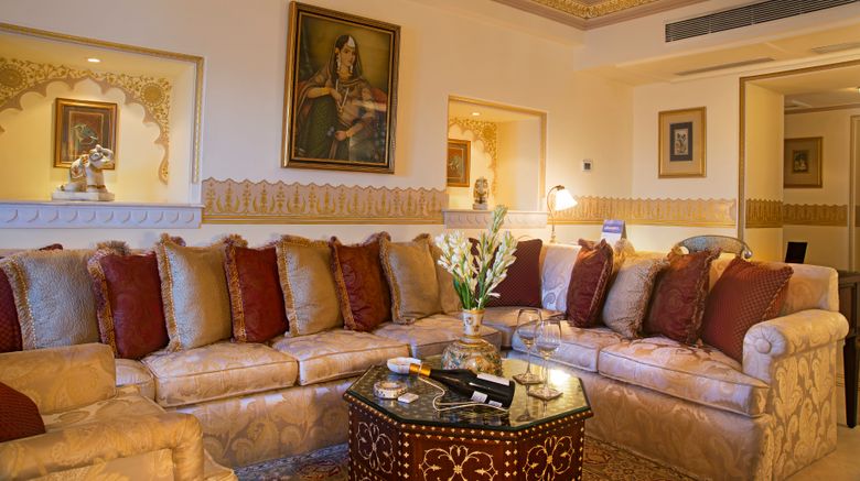 <b>Taj Lake Palace Hotel Lobby</b>. Images powered by <a href=https://www.travelagewest.com/Hotels/Udaipur-India/
