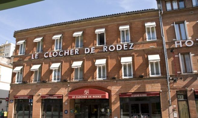 Hotel Le Clocher de Rodez Exterior