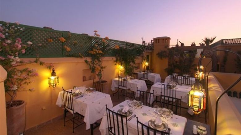 <b>Riad Karmela Restaurant</b>. Images powered by <a href="https://www.leonardoworldwide.com/" title="Leonardo Worldwide" target="_blank">Leonardo</a>.