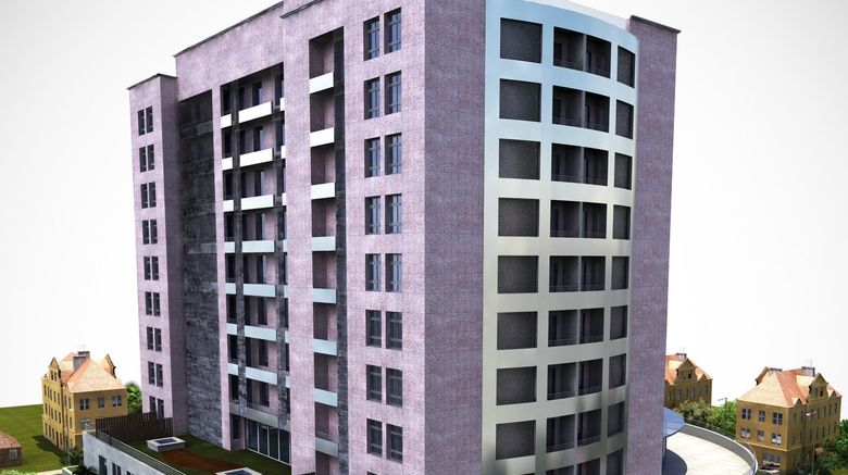 Kin Plaza Arjaan by Rotana Exterior. Images powered by <a href="https://www.leonardoworldwide.com" target="_blank" rel="noopener">Leonardo</a>.