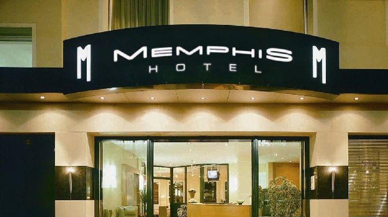 <b>Memphis Hotel Exterior</b>. Images powered by <a href="https://www.leonardoworldwide.com/" title="Leonardo Worldwide" target="_blank">Leonardo</a>.