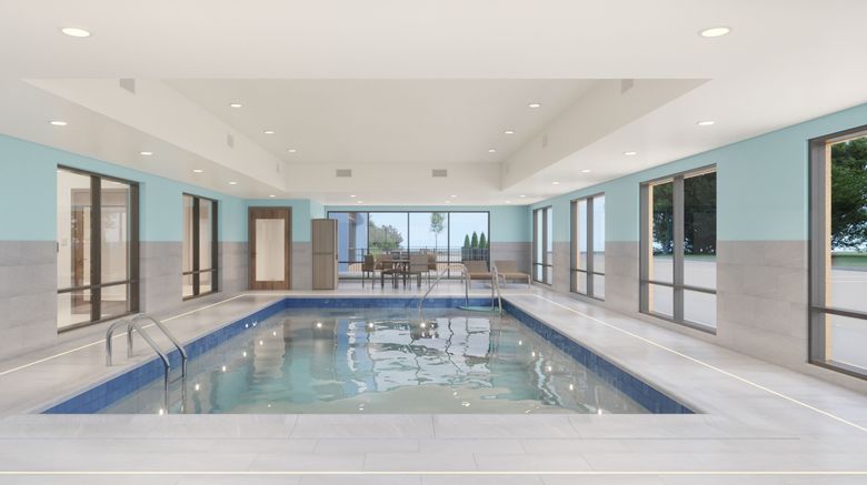 <b>Holiday Inn Exp Suites Arpt Area Pool</b>. Images powered by <a href="https://www.leonardoworldwide.com/" title="Leonardo Worldwide" target="_blank">Leonardo</a>.