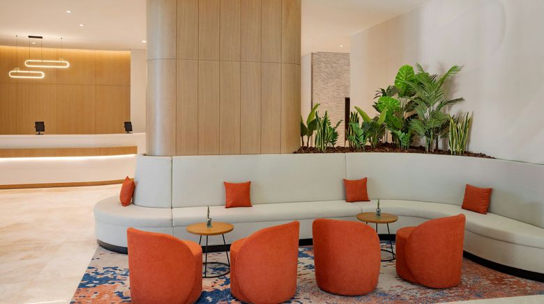 <b>Courtyard World Trade Center, Abu Dhabi Lobby</b>. Images powered by <a href="https://www.leonardoworldwide.com/" title="Leonardo Worldwide" target="_blank">Leonardo</a>.