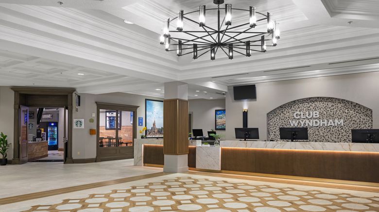 <b>Wyndham Bonnet Creek Resort Lobby</b>. Images powered by <a href="https://www.leonardoworldwide.com/" title="Leonardo Worldwide" target="_blank">Leonardo</a>.