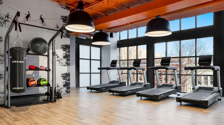 <b>Moxy Asheville Downtown Health Club</b>. Images powered by <a href="https://www.leonardoworldwide.com/" title="Leonardo Worldwide" target="_blank">Leonardo</a>.